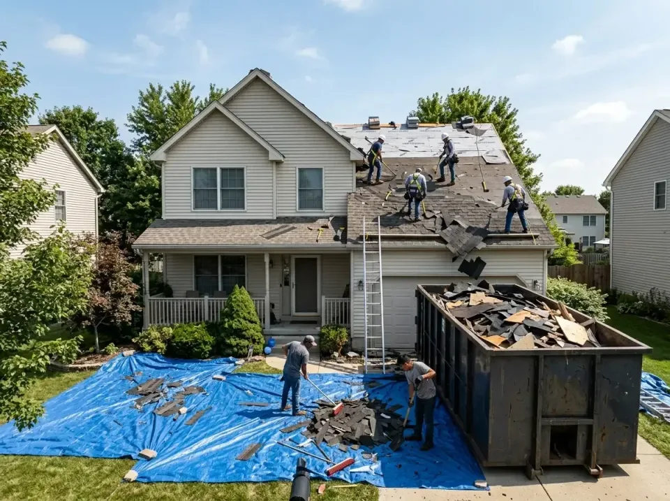 roof-replacement-debris-remova-004 — frequently asked questions, Cheapest Dumpster Rentals in Mount Vernon, IN